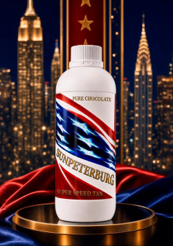 Лосьон премиум для моментального загара SUNPETERBURG pure chocolate super speed tan
